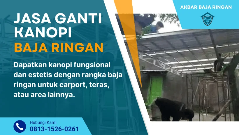 jasa ganti Kanopi